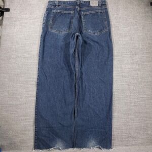 Levi's SilverTab Jeans Mens 35x31 Blue Good Low Loose Wide‎ Leg Baggy